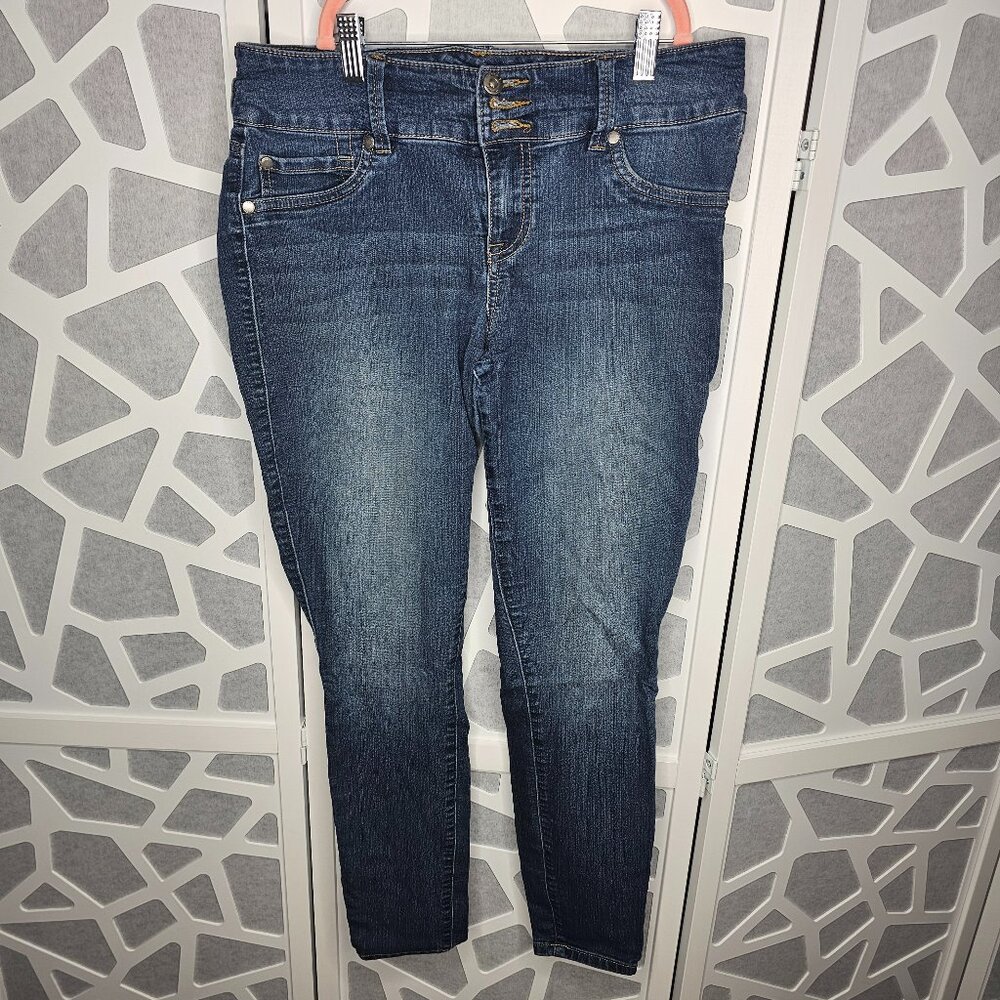 Torrid Womens Jeans Skinny Denim Blue Mid Rise Size 12R